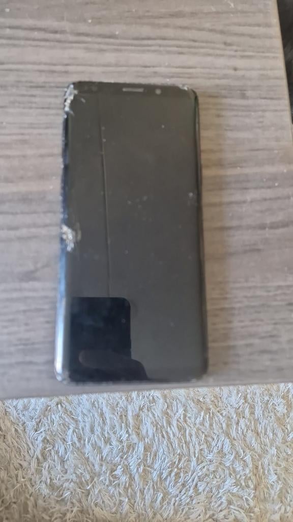 2x Samsung Galaxy S9 128GB (1x glas schade, 1x code kwijt), Gebruikt, Zwart, Touchscreen, Ophalen of Verzenden