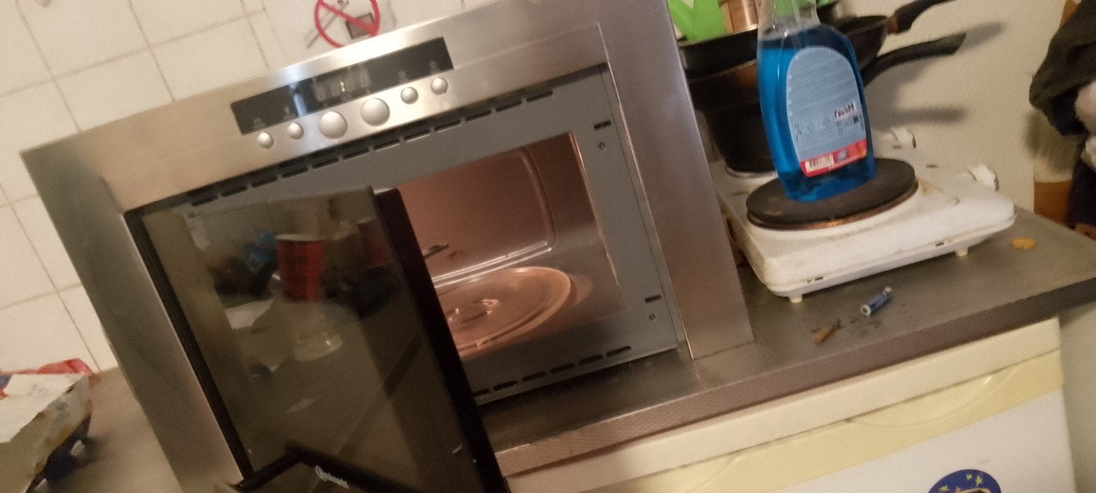 Bauknecht Inbouw Combi-oven/Magnetron - Zo goed als nieuw, Witgoed en Apparatuur, Ovens, 45 tot 50 cm, Bauknecht, 60 cm of meer