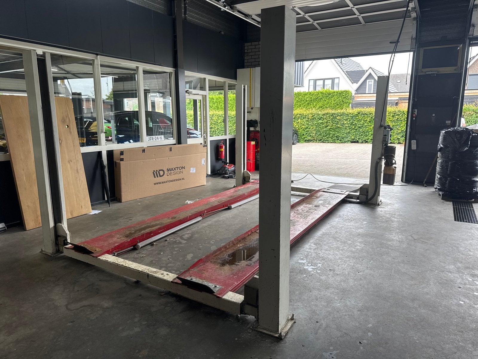 Cascos 4-koloms hefbrug 4000 KG - Afhalen, Ophalen, Gebruikt