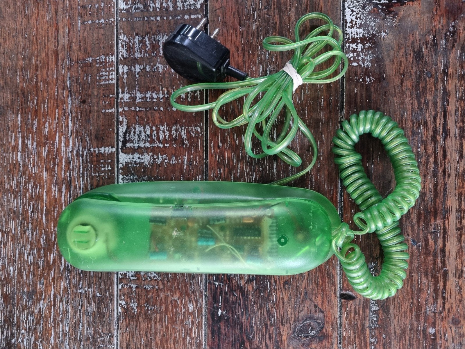 Vintage Groene Premier Sydney Telefoon - Transparant Design, Ophalen of Verzenden, Gebruikt