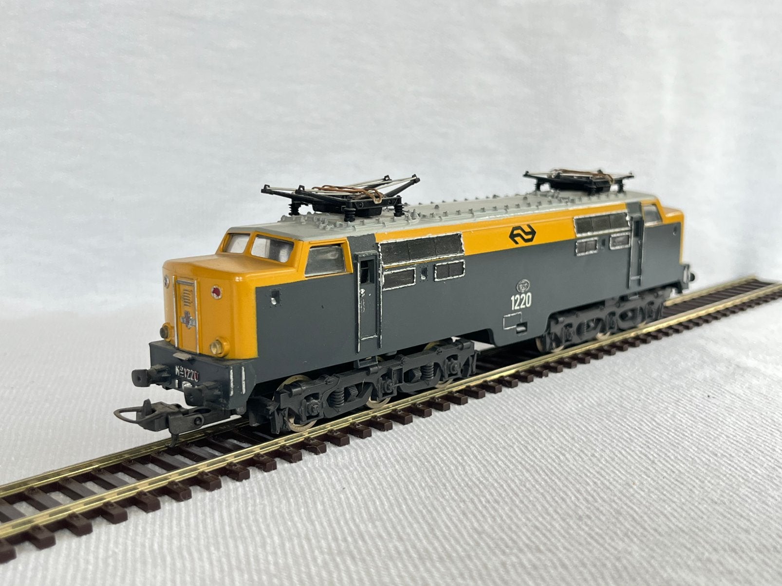 Lima 8024L NS 1220 elektrische locomotief H0 (1), Hobby en Vrije tijd, Modeltreinen | H0, Gebruikt, Analoog, Ophalen of Verzenden