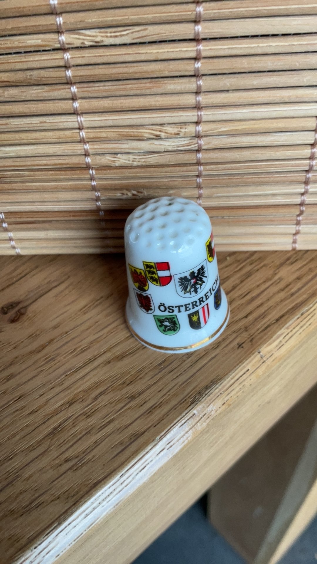 Osterreich vingerhoed vingerhoedje vingerhoedjes vingerhoed, Verzenden, Nieuw, Porselein, Buitenland