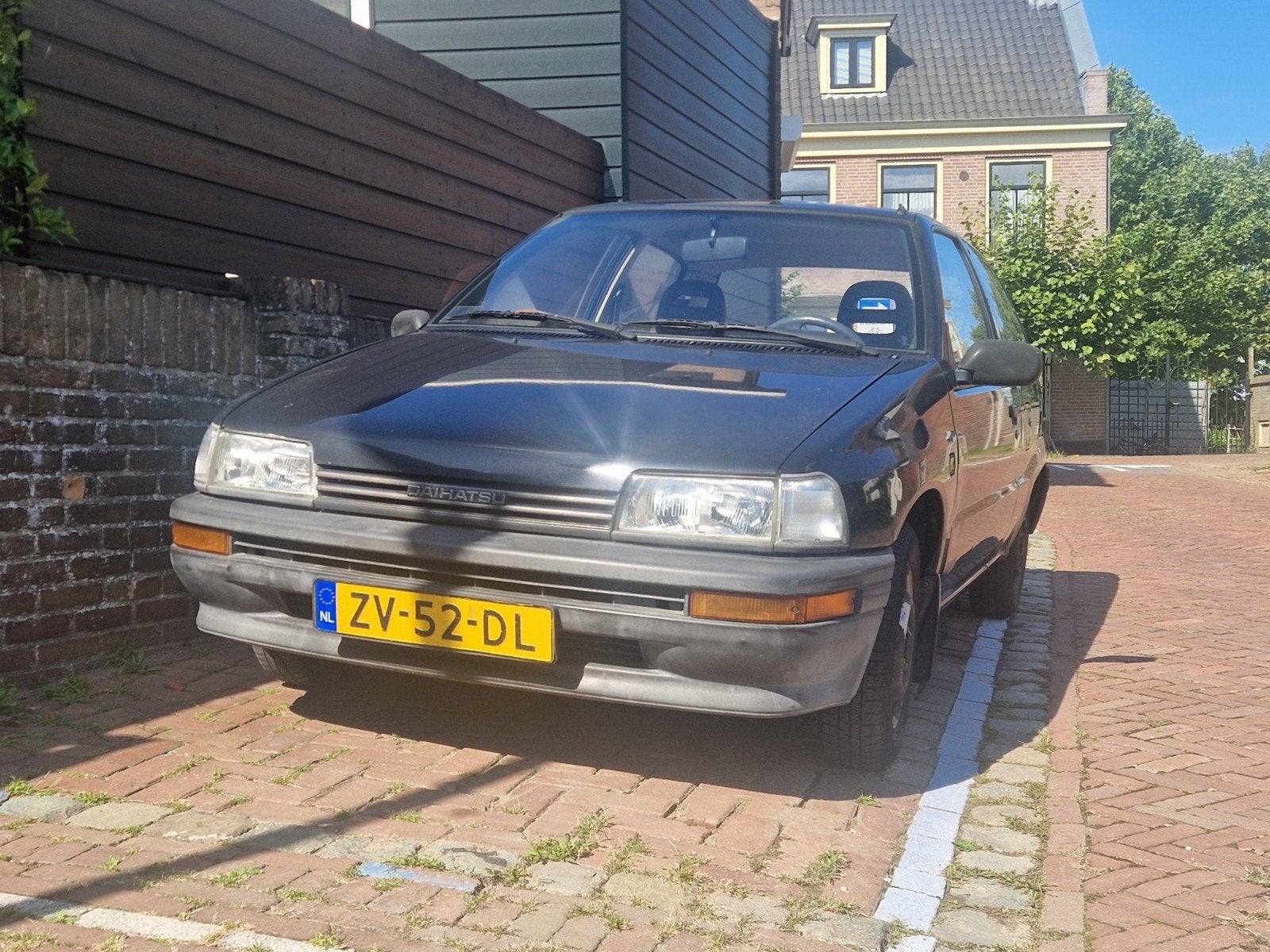 Daihatsu Charade 1.0 TS AUT 1991 Zwart, Zwart, Origineel Nederlands, 51 pk, 390 kg