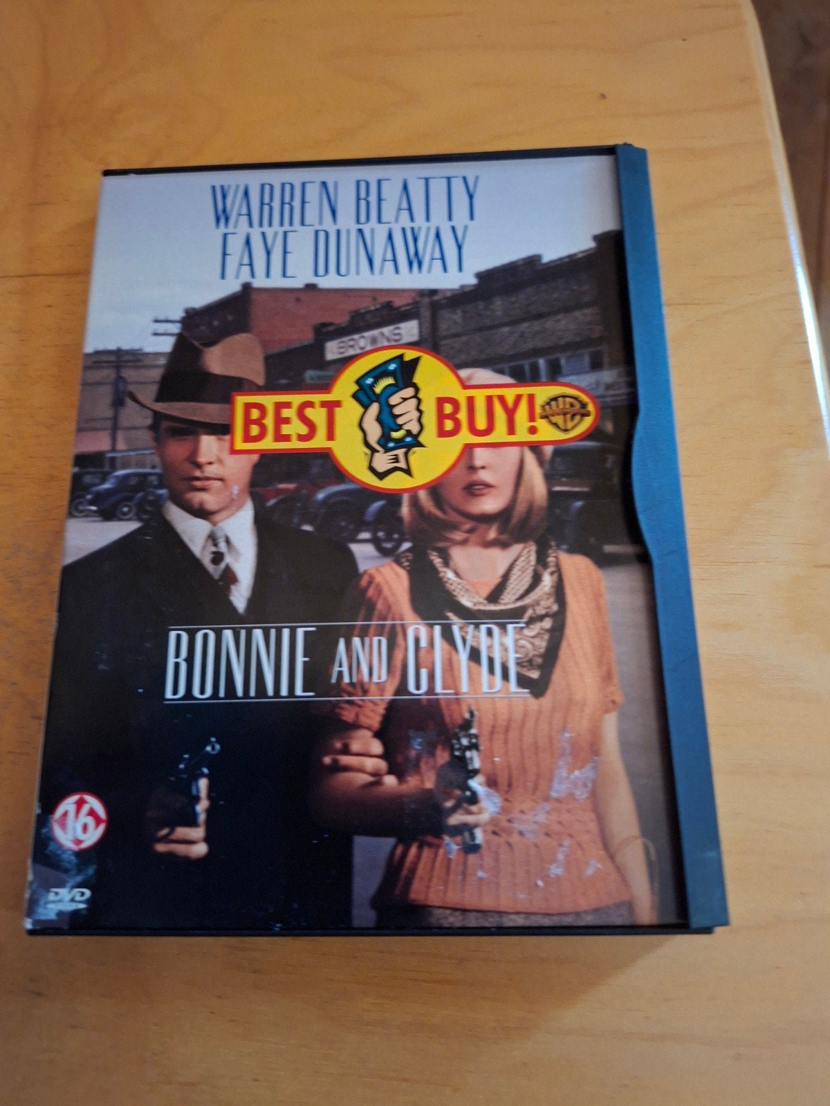 Bonnie and Clyde DVD - Warren Beatty, Faye Dunaway, Vanaf 16 jaar, Ophalen of Verzenden, Gebruikt, Maffia en Misdaad
