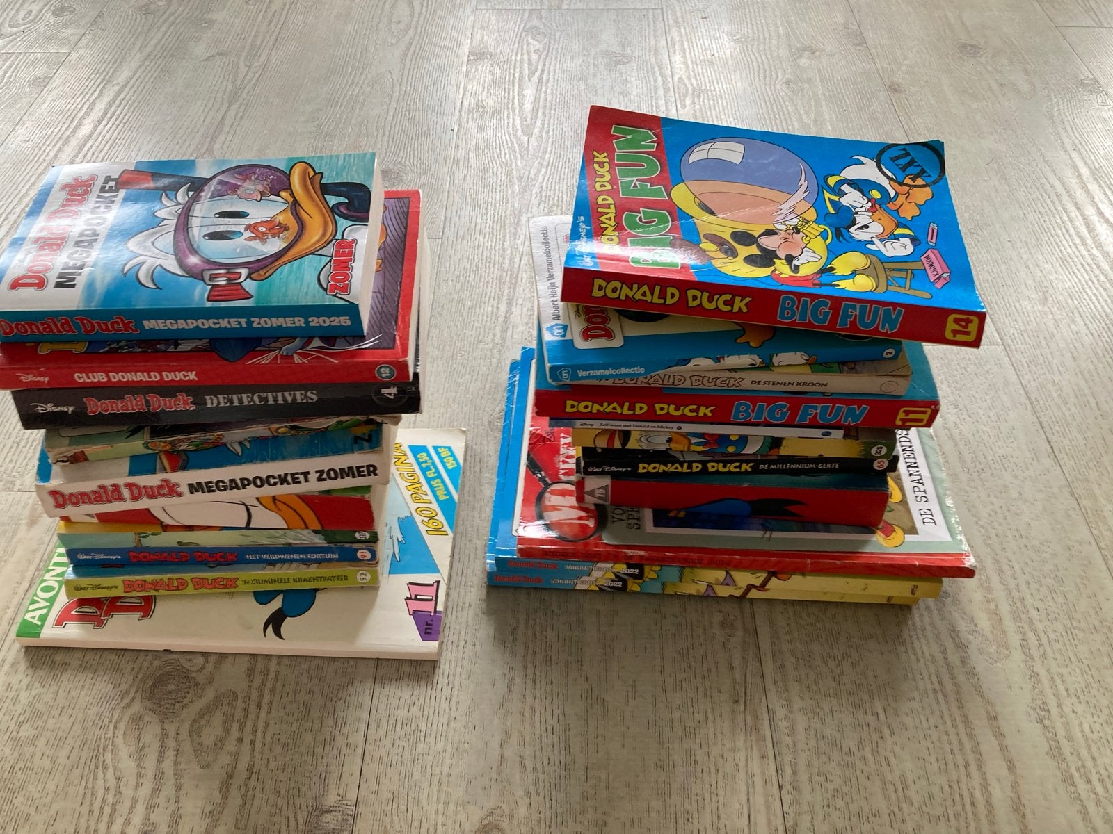 Grote collectie Donald Duck pockets (22 stuks)., Meerdere stripboeken, Ophalen, Gelezen