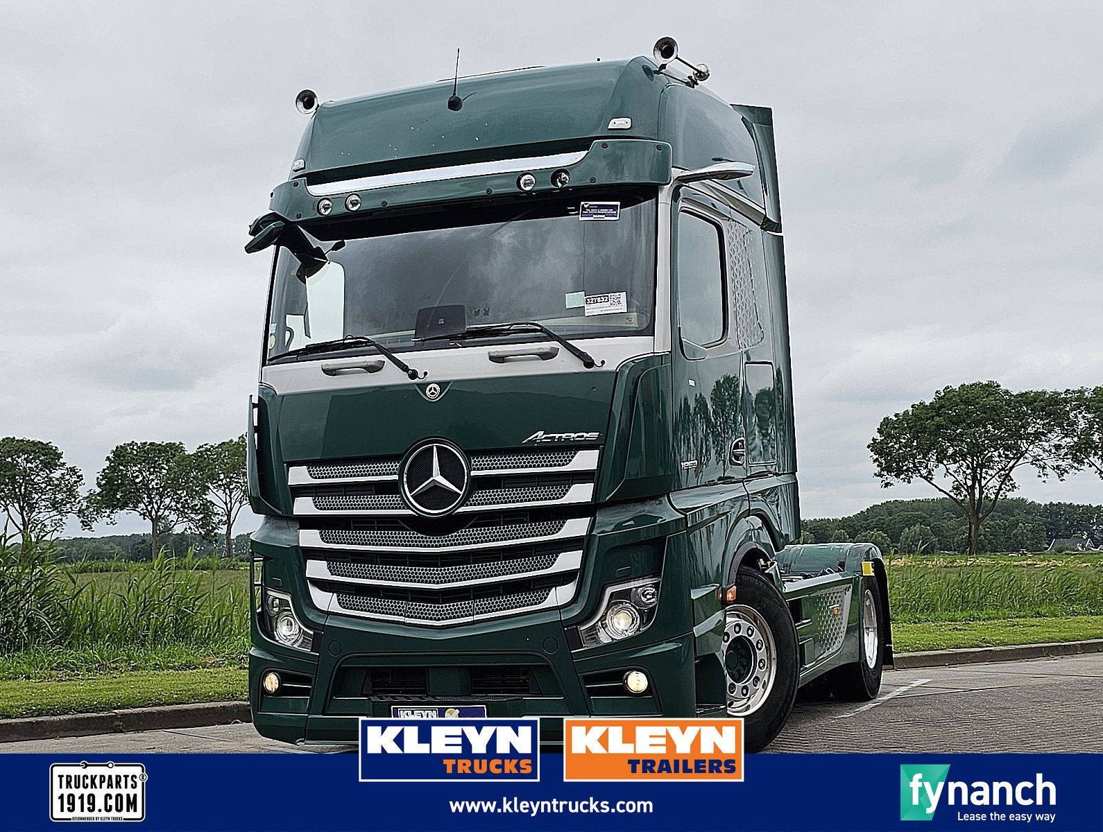 MERCEDES-BENZ ACTROS 1853 LS giga,durabright, Auto's, Automaat, Euro 6, Overige kleuren, Mercedes-Benz
