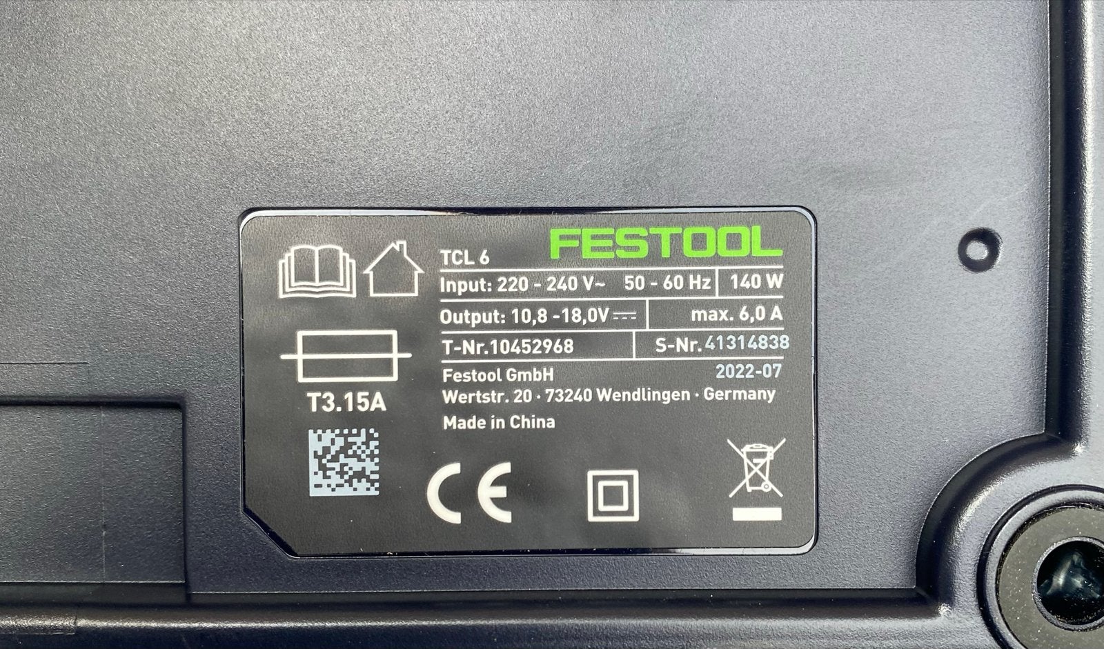 Festool TCL 6 Duo Oplader in Systainer (2 stuks), Ophalen of Verzenden, Nieuw, Minder dan 400 watt, Overige typen