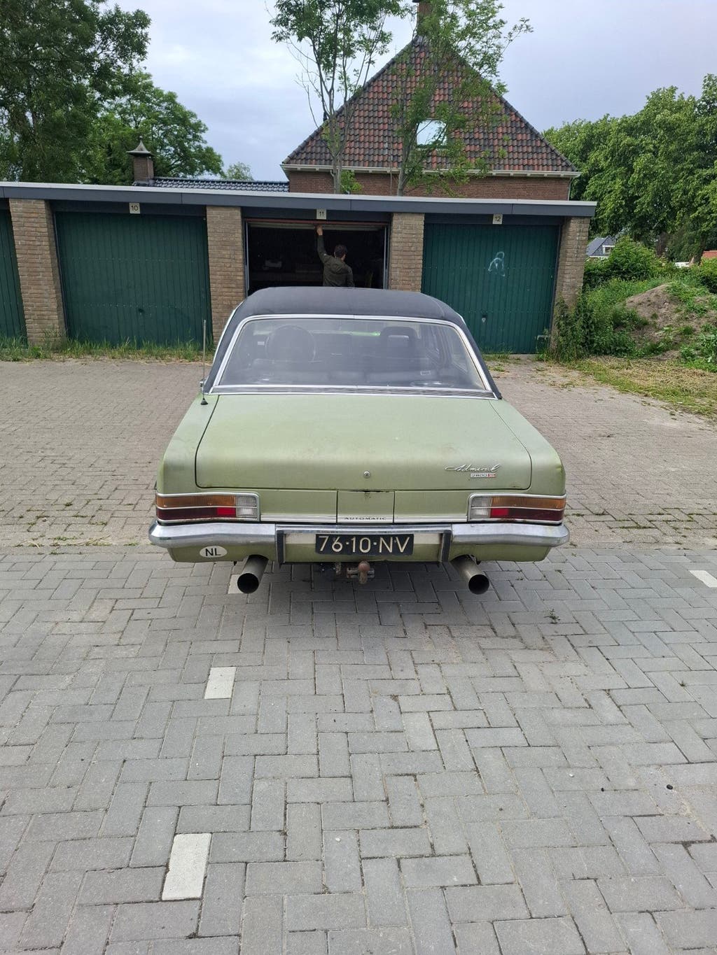 Opel Admiral 2.8 S 1970 Groen, foto 3
