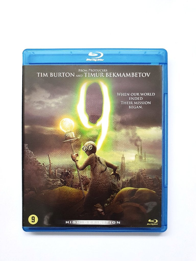 9 (Nine) - Tim Burton, Ophalen of Verzenden, Zo goed als nieuw, Tekenfilms en Animatie