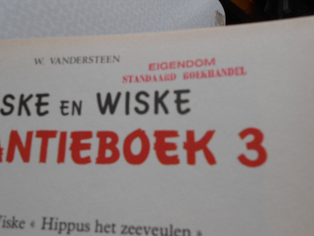 suske en wiske vakantieboek 3 1975 1 ste druk. Eigendom stan, Willy Vandersteen, Eén stripboek, Nieuw, Ophalen of Verzenden