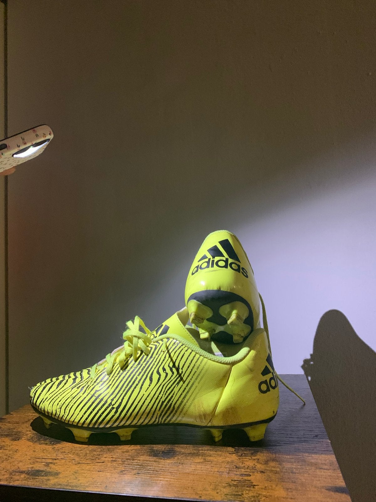 Adidas Original Voetbalschoenen - Maat 45.5, Ophalen, Gebruikt, Schoenen