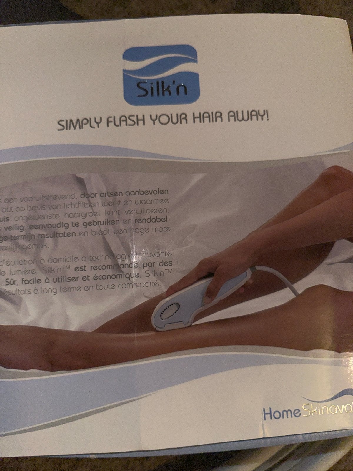 Silk'n Flash&Go ontharingsapparaat, Ophalen of Verzenden, Zo goed als nieuw, Scheren en Epileren