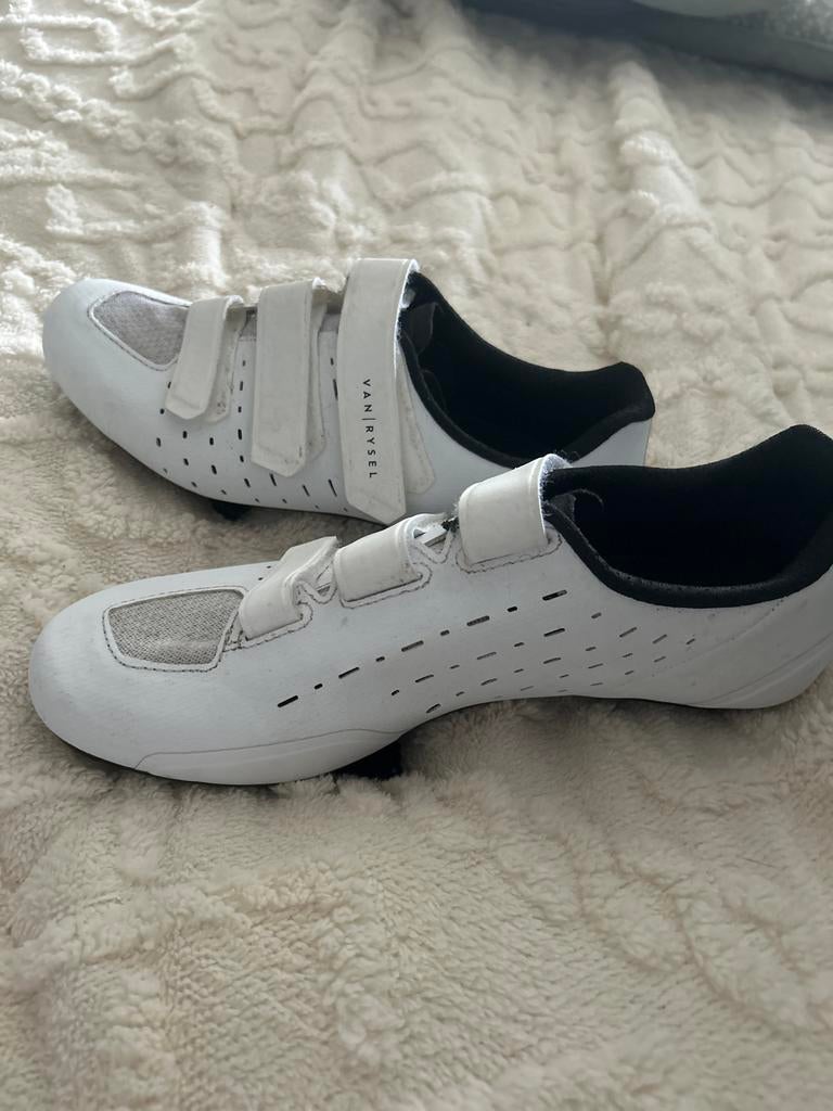 Van Rysel racefiets schoenen - Wit, Gebruikt, Heren, Schoenen, Overige maten
