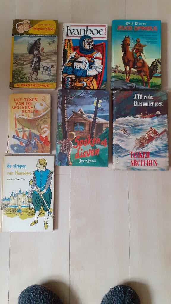 Jeugdboeken avontuur uit de 60-er jaren, Verzamelen, Ophalen, Gebruikt