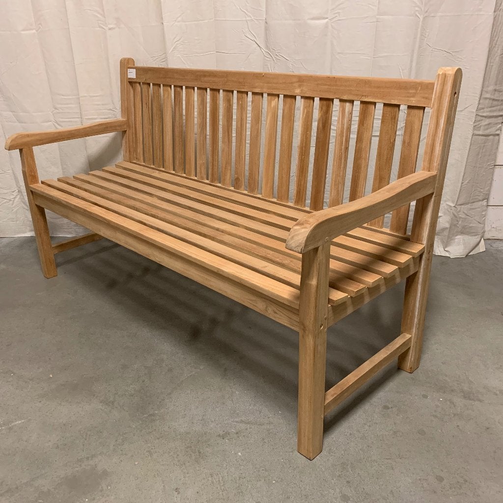 tuinbank teak- 160 cm breed - Gratis bezorgd, Tuin en Terras, Tuinbanken, TTM Wonen, Meubels – (Perzische) Tapijten en Woonaccessoires