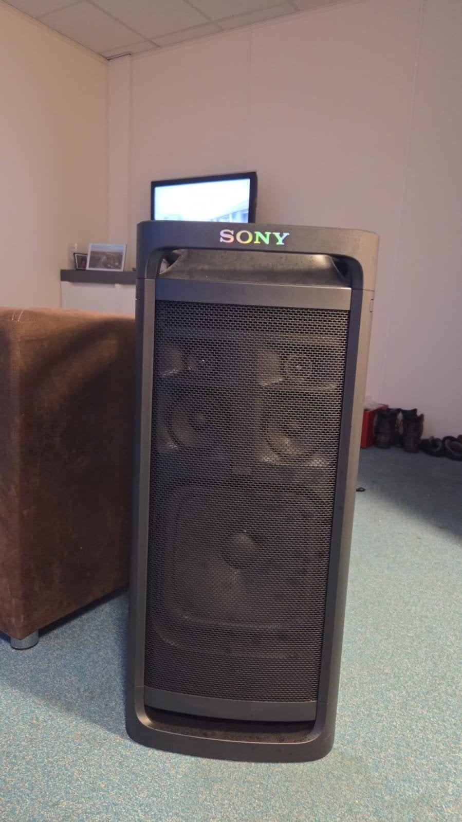 Sony Bluetooth (karaoke)speaker te koop, Ophalen, Zo goed als nieuw, Minder dan 500 watt, Overige typen