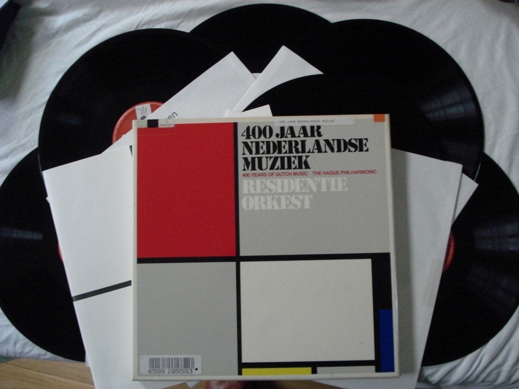 Residentie Orkest - 400 jaar nederlandse muziek, Boxset, Gebruikt, Ophalen of Verzenden, 12 inch