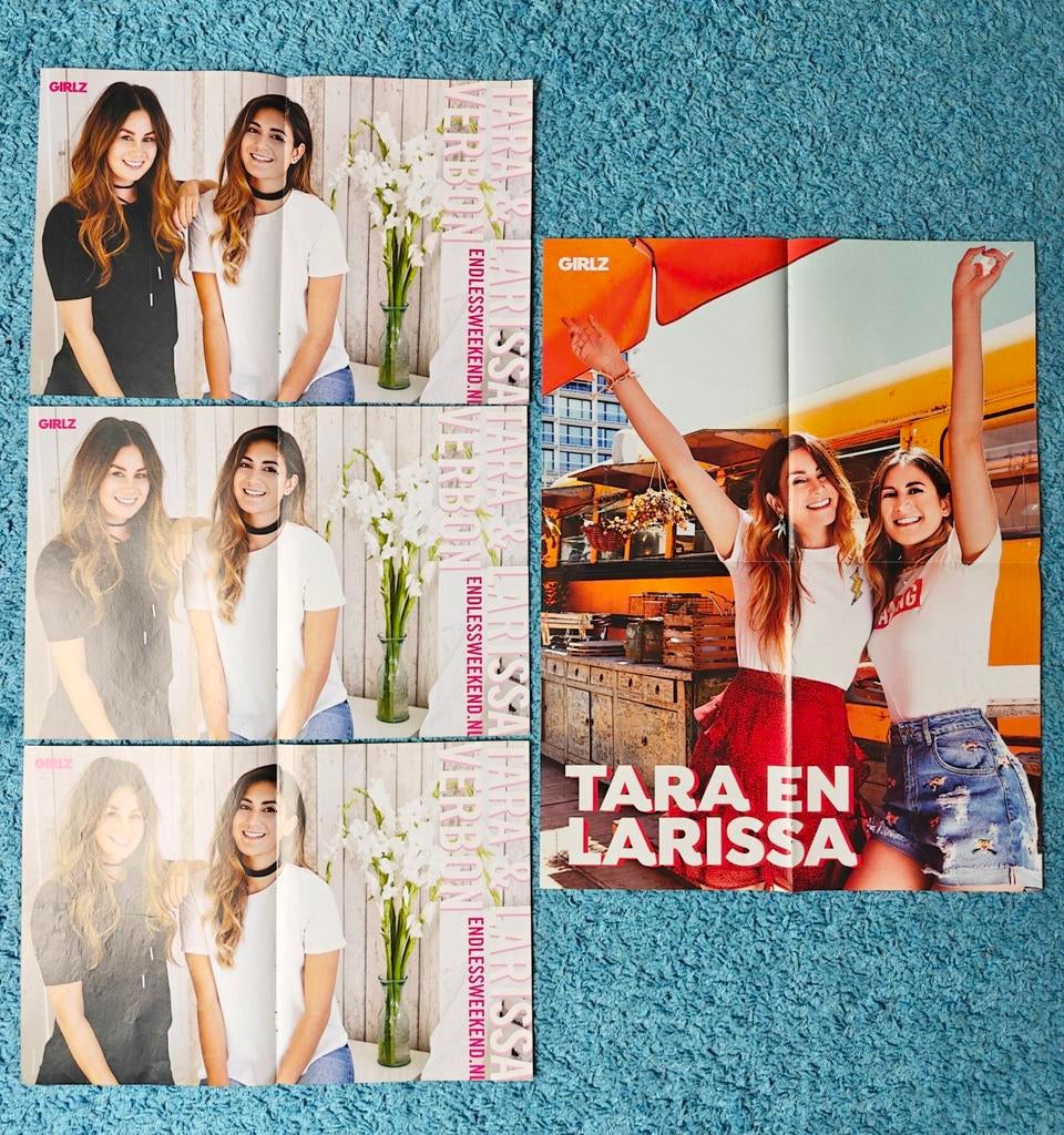 Tara & Larissa Verbon posters girlz, Ophalen of Verzenden, Nieuw, A1 t/m A3