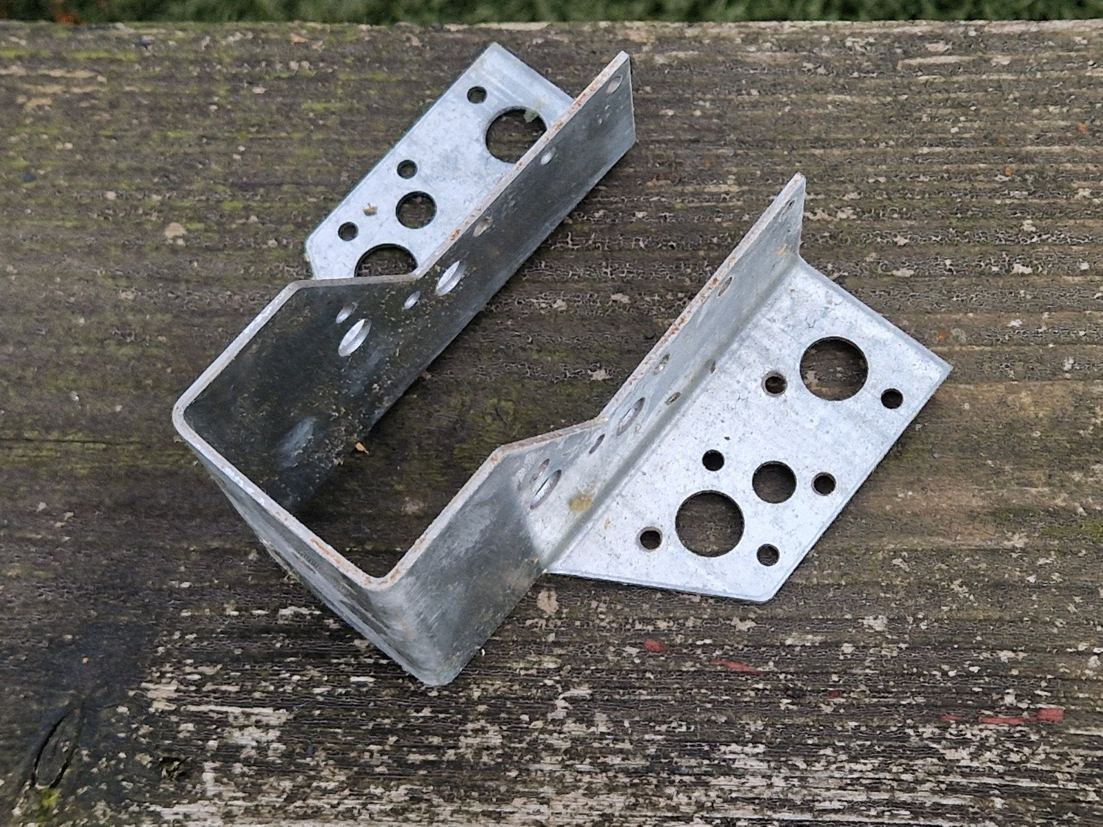 Raveeldrager voor balken 46 mm breed  117 mm hoog, Doe-het-zelf en Verbouw, Ophalen of Verzenden, Zo goed als nieuw, 250 mm of meer