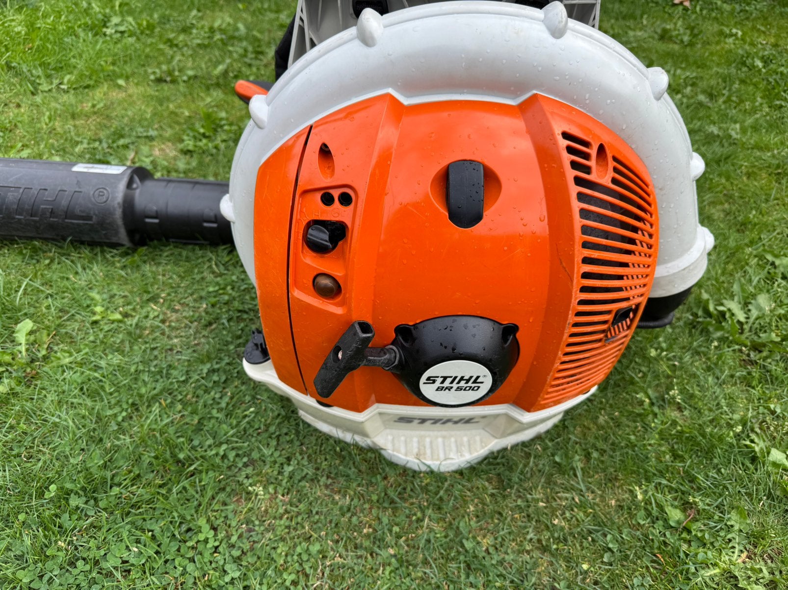 Stihl br 500, Ophalen, Zo goed als nieuw, Benzine