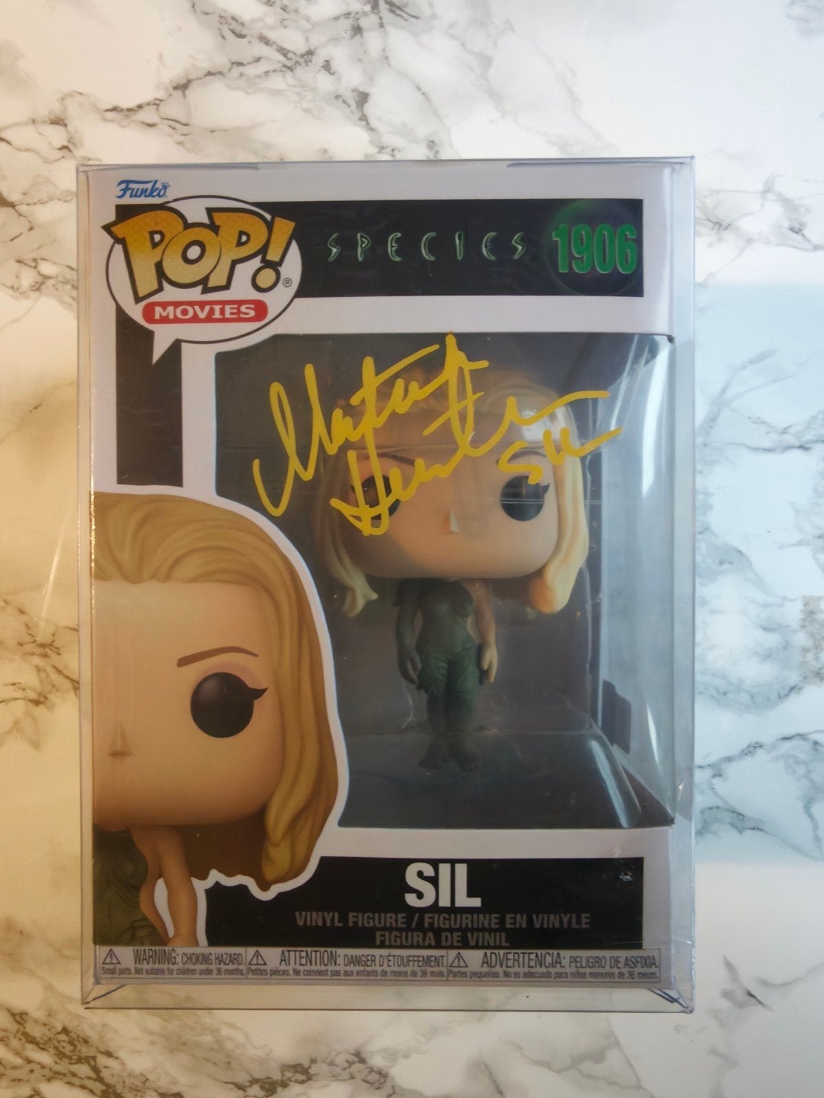 Funko Pop Sil signed Natasha Henstridge, Ophalen of Verzenden, Nieuw