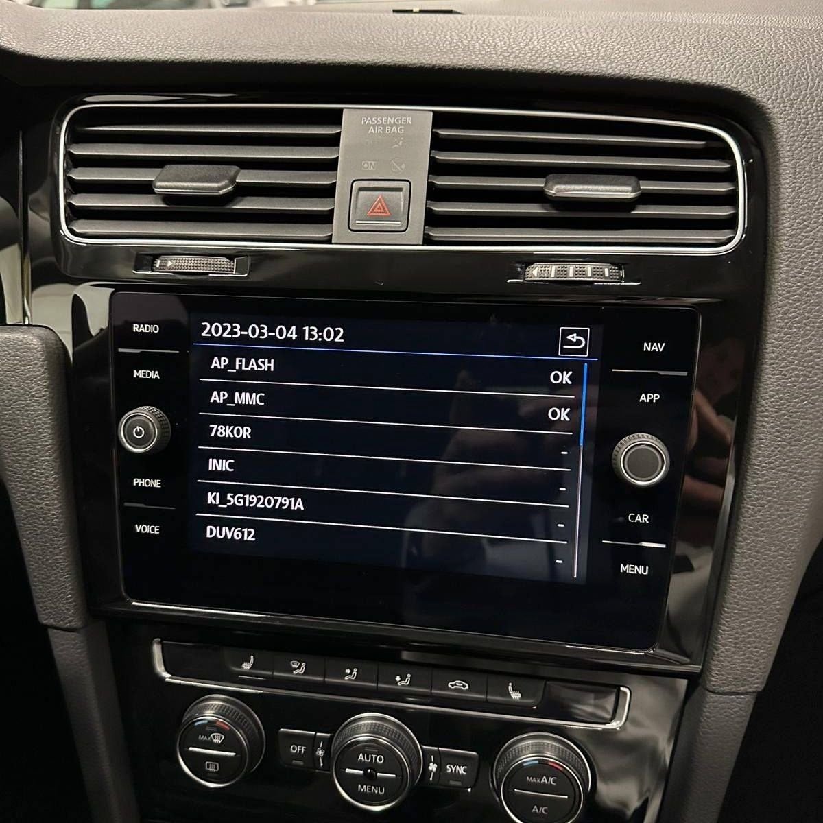 Volkswagen MIB2-Low (MST2 PQ/ZR) firmware en/of navi update, 24-uursservice, Overige werkzaamheden
