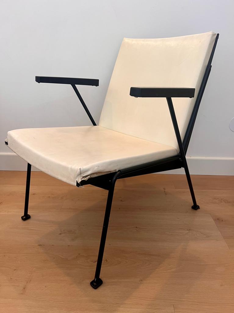 Oase lounge stoel, Gebruikt, Zwart, Ophalen of Verzenden, Metaal