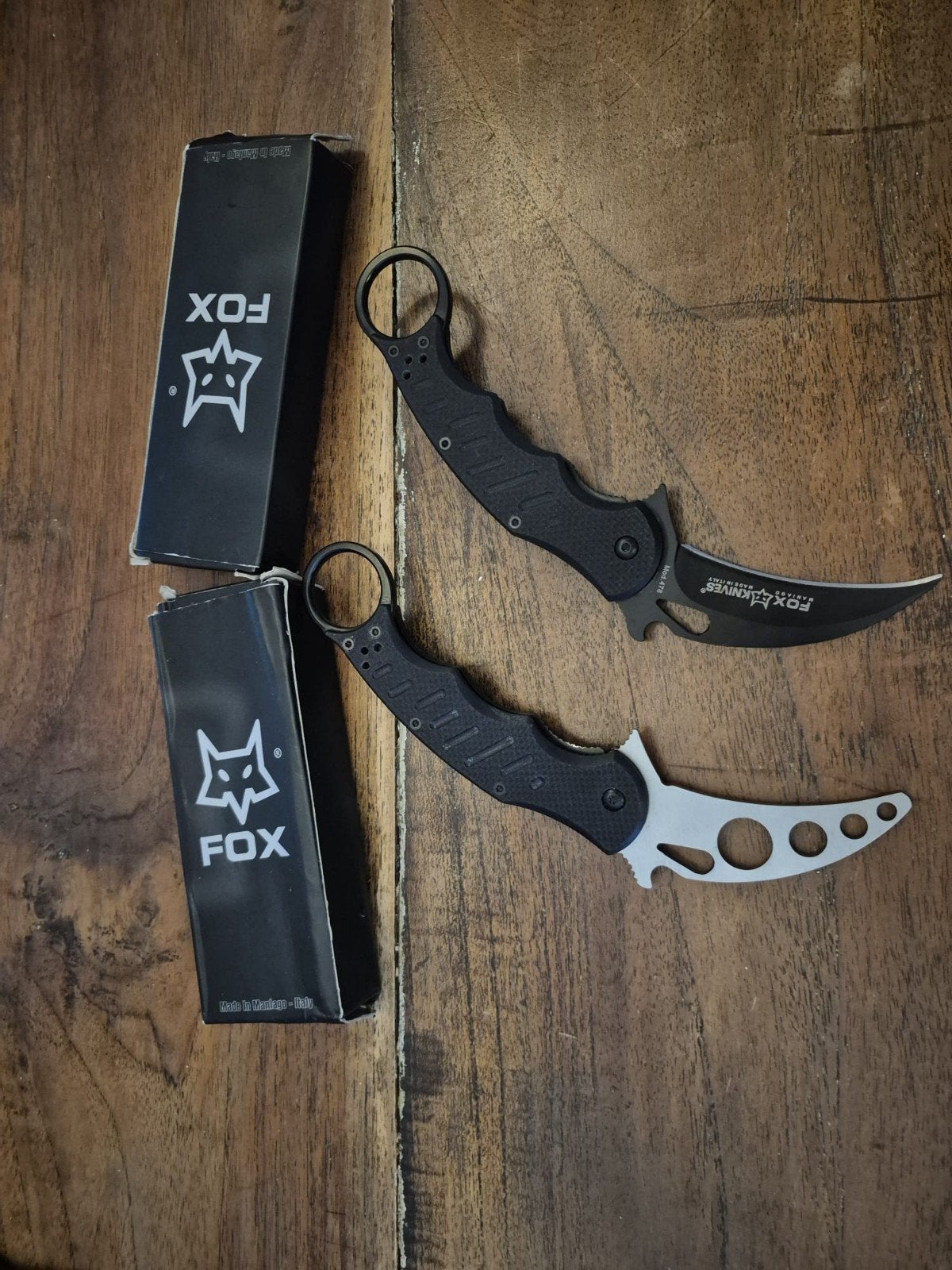 fox knife karambit en trainer (clone)), Ophalen of Verzenden