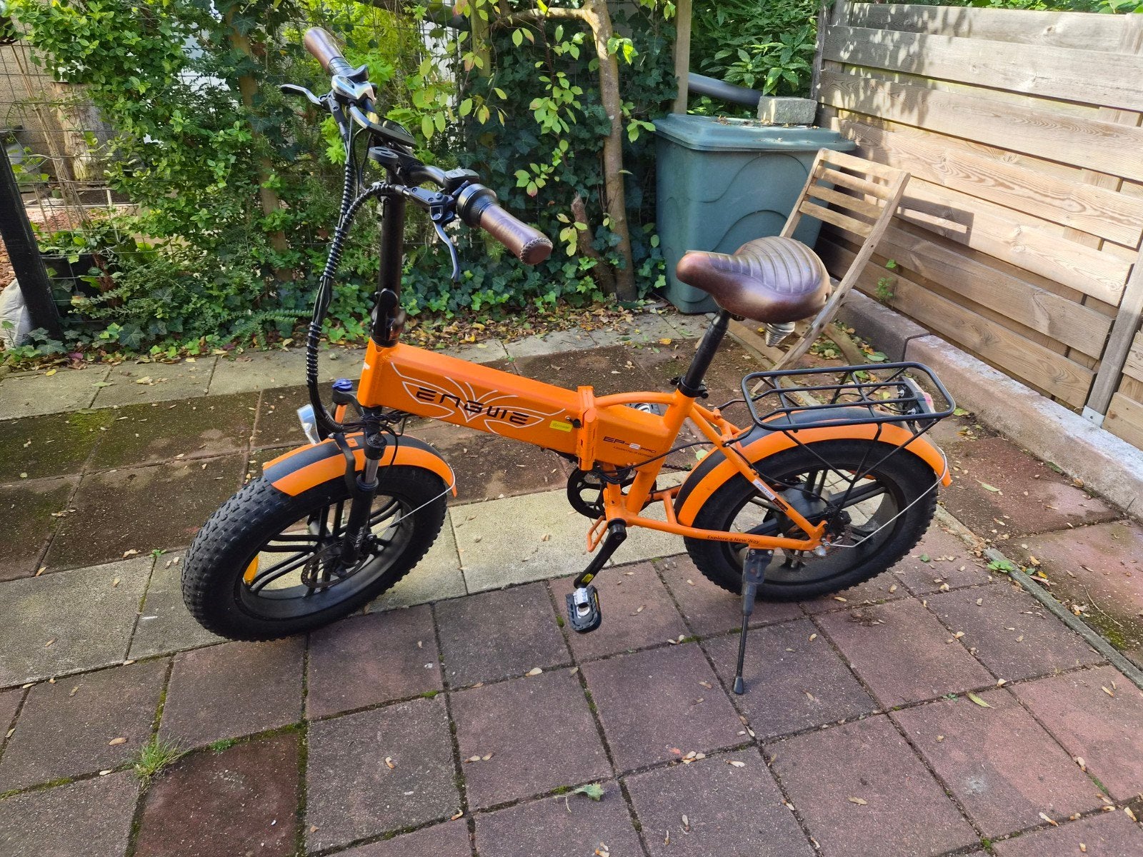 Engwe EP-2 Pro de luxe opvouwbare elektrische fiets, Zo goed als nieuw, 50 km per accu of meer, 55 tot 59 cm, Ophalen