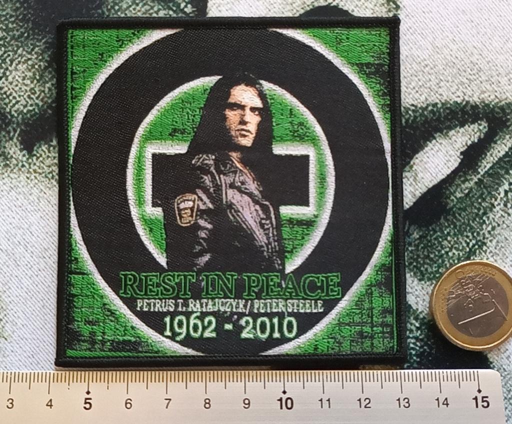 Type O Negative leuke rest in peace patch t209, Verzenden, Nieuw, Kleding
