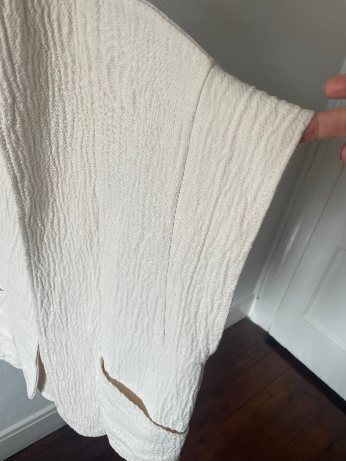 Modieus Crèmekleurig Gilet - Made in Italy, Ophalen of Verzenden, Gedragen