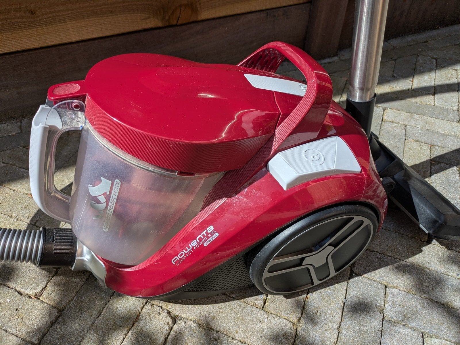 Rowenta Compact Power Cyclonic stofzuiger - Gebruikt, Gebruikt, Sledestofzuiger, Reservoir, Ophalen
