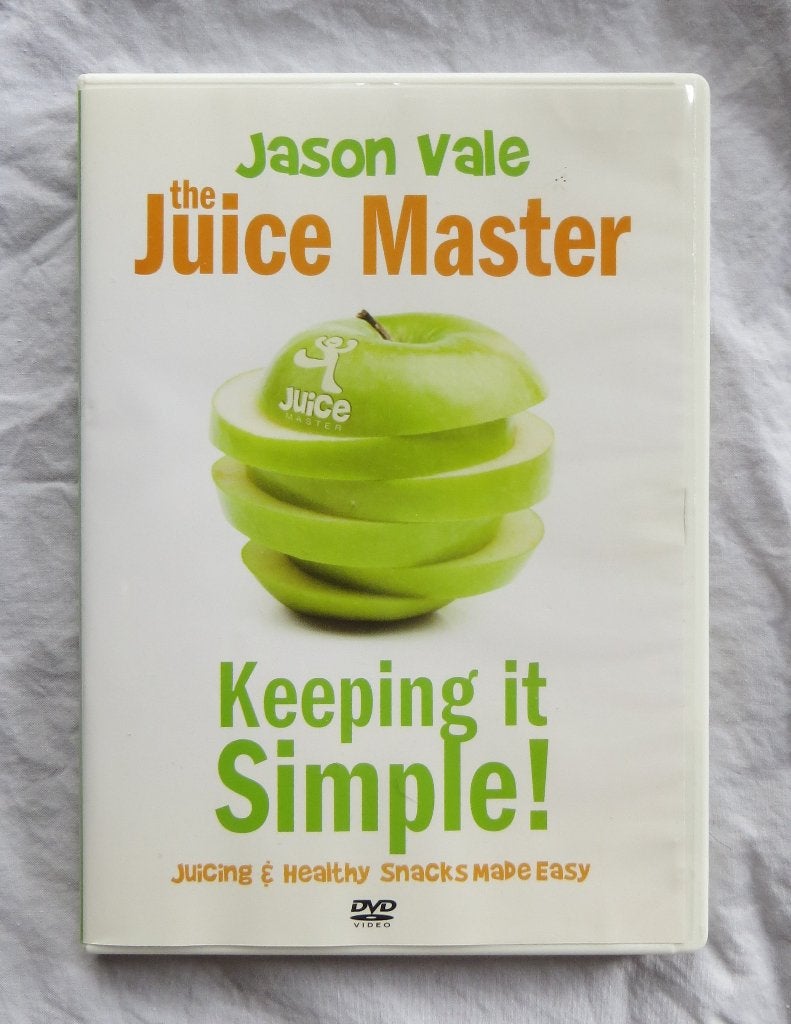 DVD - Jason Vale - The Juice Master - Keeping it simple, Alle leeftijden, Ophalen of Verzenden, Zo goed als nieuw