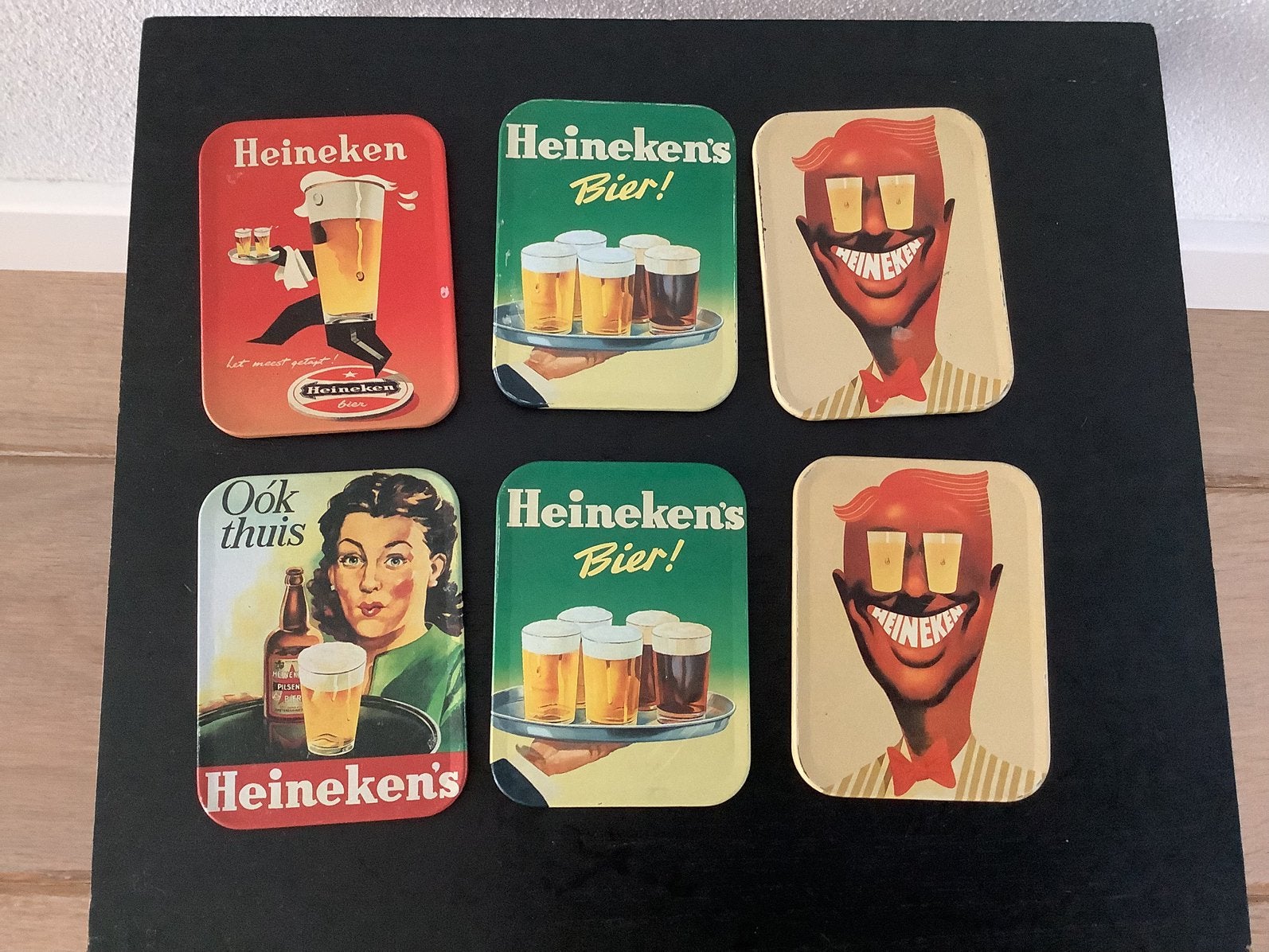 Heineken bierviltjes jaren 60/70, Ophalen of Verzenden, Zo goed als nieuw, Overige typen