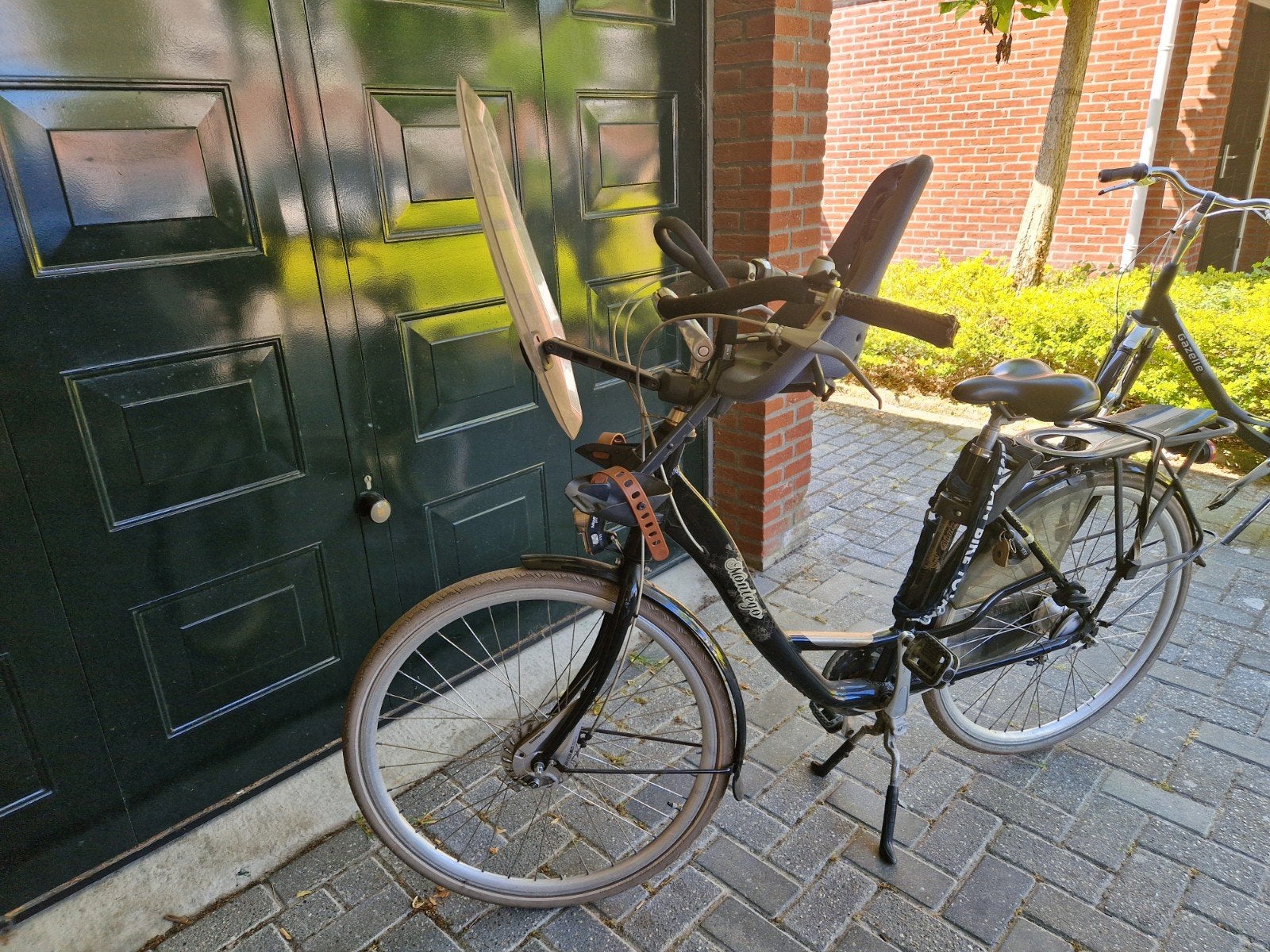 mama fiets met Yepp voorzitje, Ophalen, Gebruikt, Montego, Versnellingen