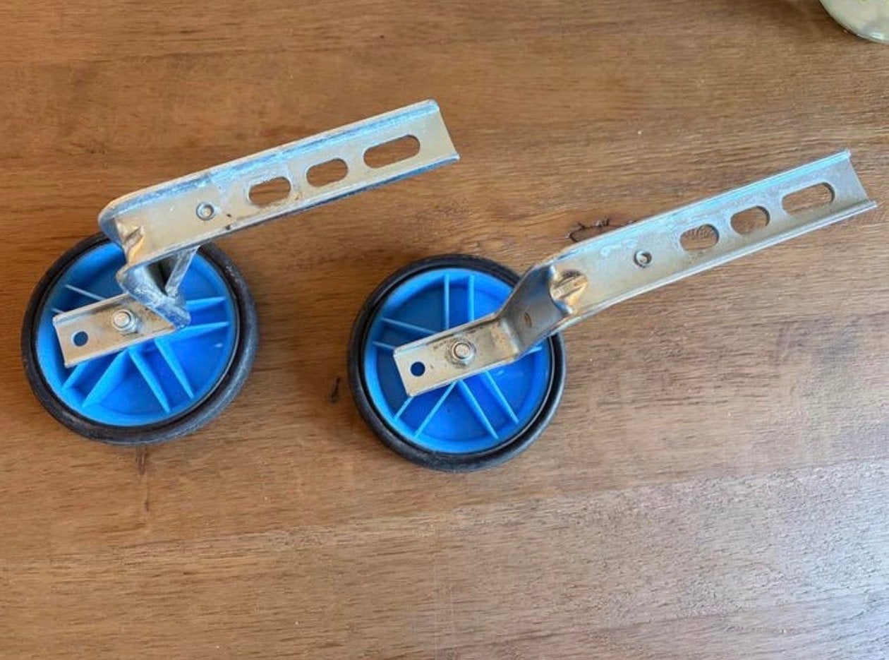 Zijwieltjes voor kinderfiets - Ruimtevaart, Ophalen, Gebruikt, Overige typen, Kinderfiets