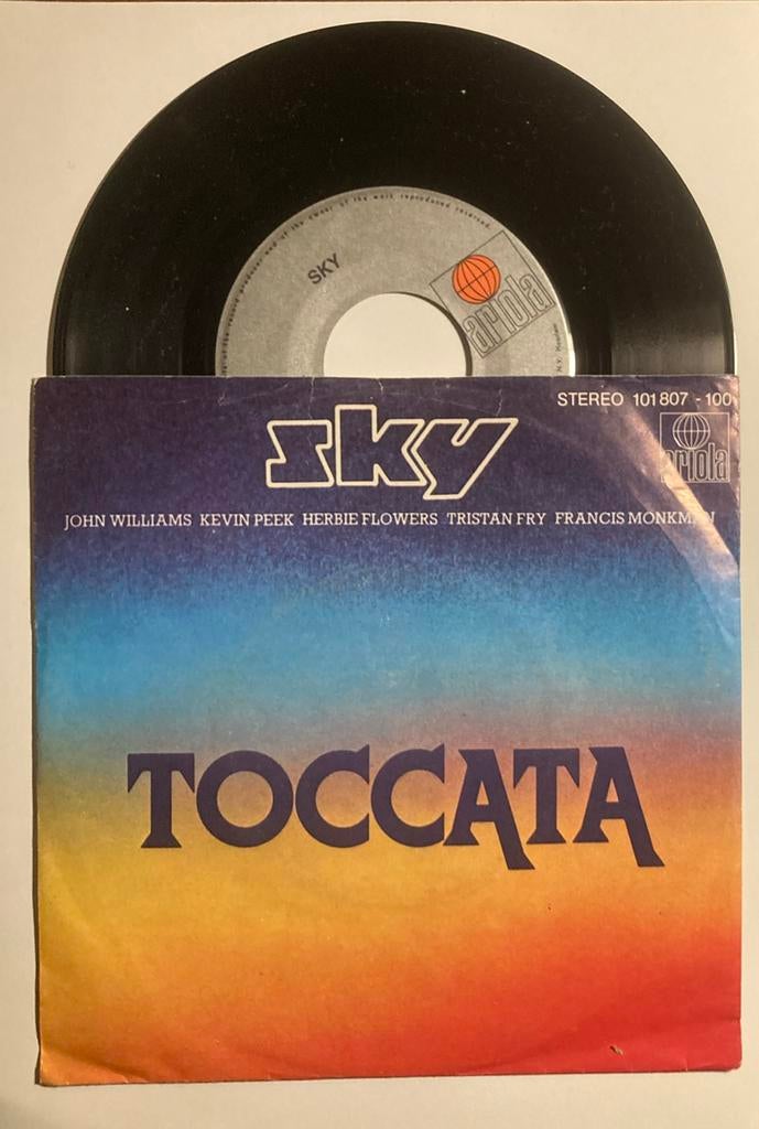 Vinyl single Sky - Toccata, 7 inch, Single, Ophalen of Verzenden, Zo goed als nieuw