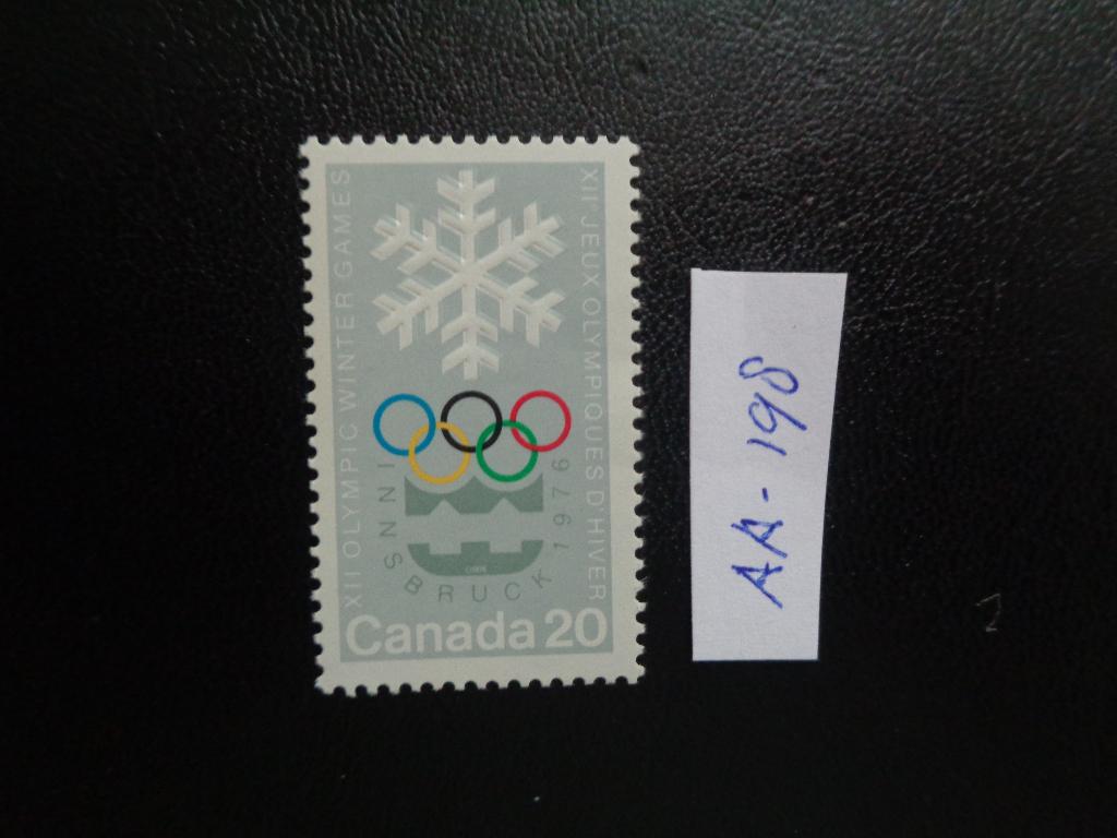 canada - olympische spelen innsbruck / postfris 1978(aa-198), Ophalen of Verzenden, Postfris, Noord-Amerika