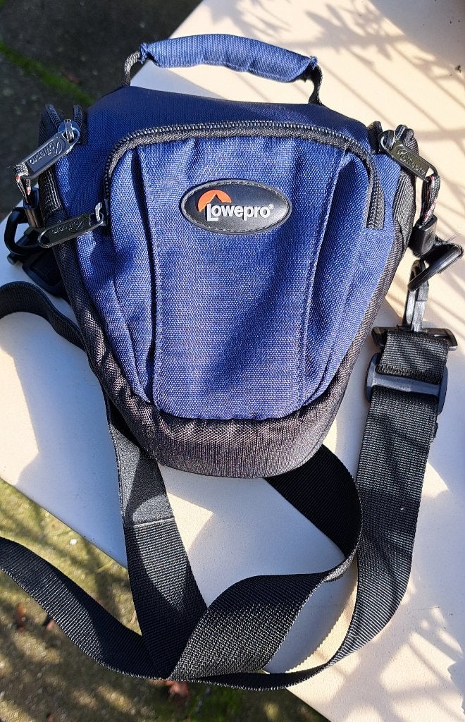 Lowepro TLZ Mini cameratas donkerblauw/zwart, Lowepro, Opbergvakken, Blauw, Ophalen of Verzenden