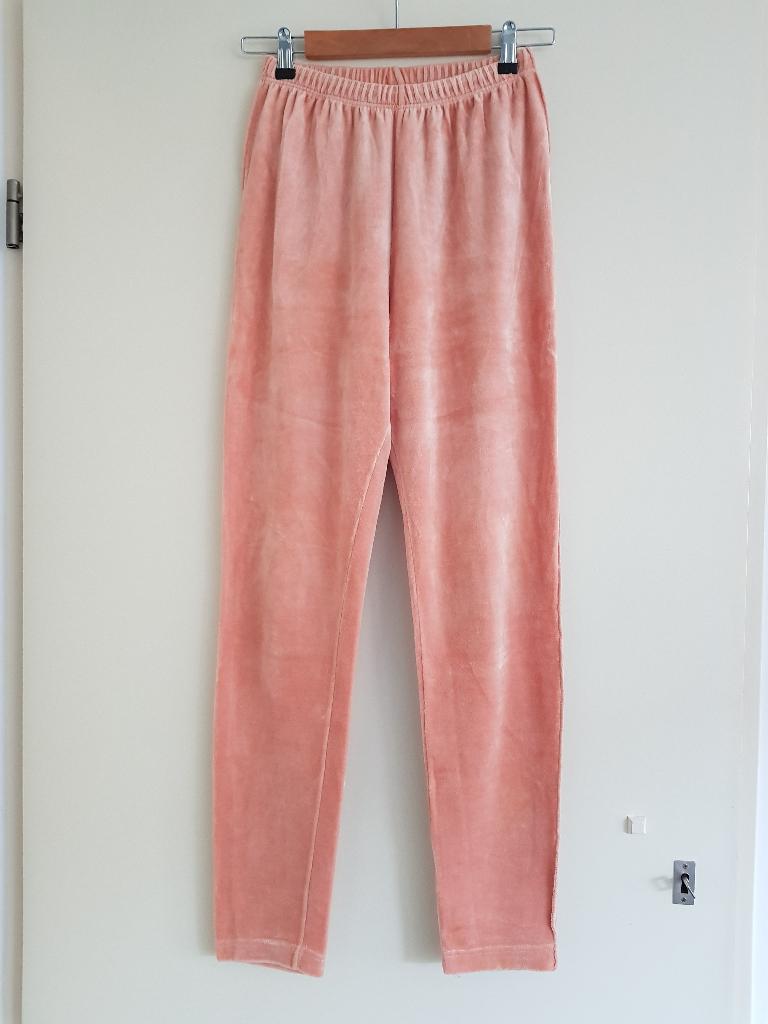 Velours joggingbroek dames -- maat XS / S -- Sonia Rykiel, Ophalen of Verzenden, Zo goed als nieuw, Roze, Lang