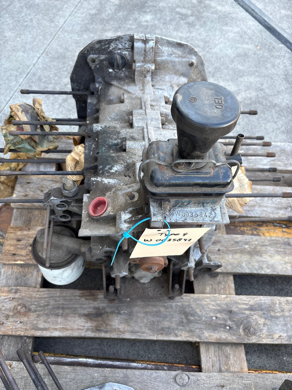 Diverse vw type 4 motor voor revisie (4x), Ophalen, Gebruikt, Volkswagen