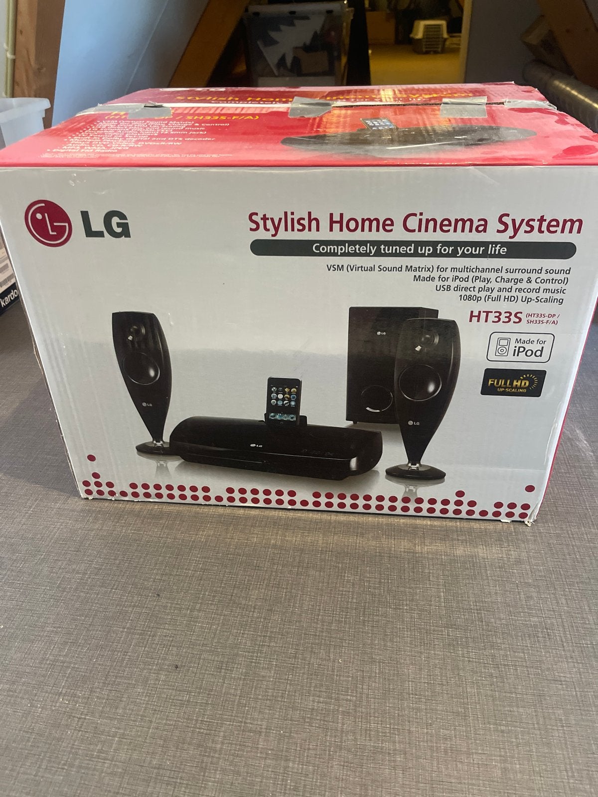 LG HT33S Stylish Home Cinema System - Full HD Up-Scaling, Overige merken, Overige systemen, Ophalen of Verzenden, Zo goed als nieuw