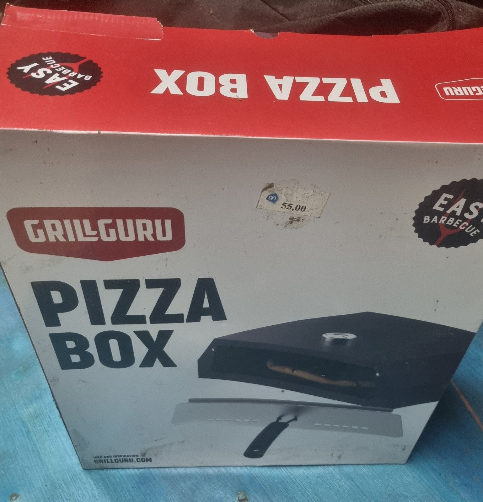 Grill Guru Pizza Box - Maak zelf heerlijke pizza's!, Ophalen, Nieuw, Grill Guru