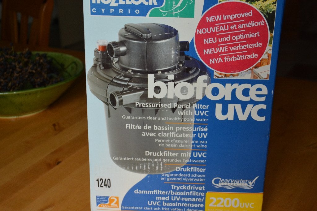 Hozelock Bioforce UVC vijverfilter - Nieuw in doos, Ophalen of Verzenden, Nieuw