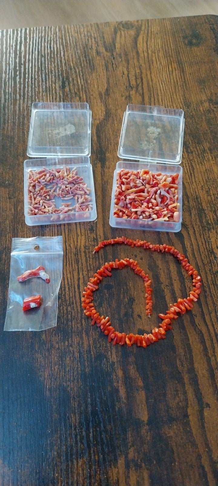 Lot bloed koraal, Ophalen, Overige materialen, Ketting