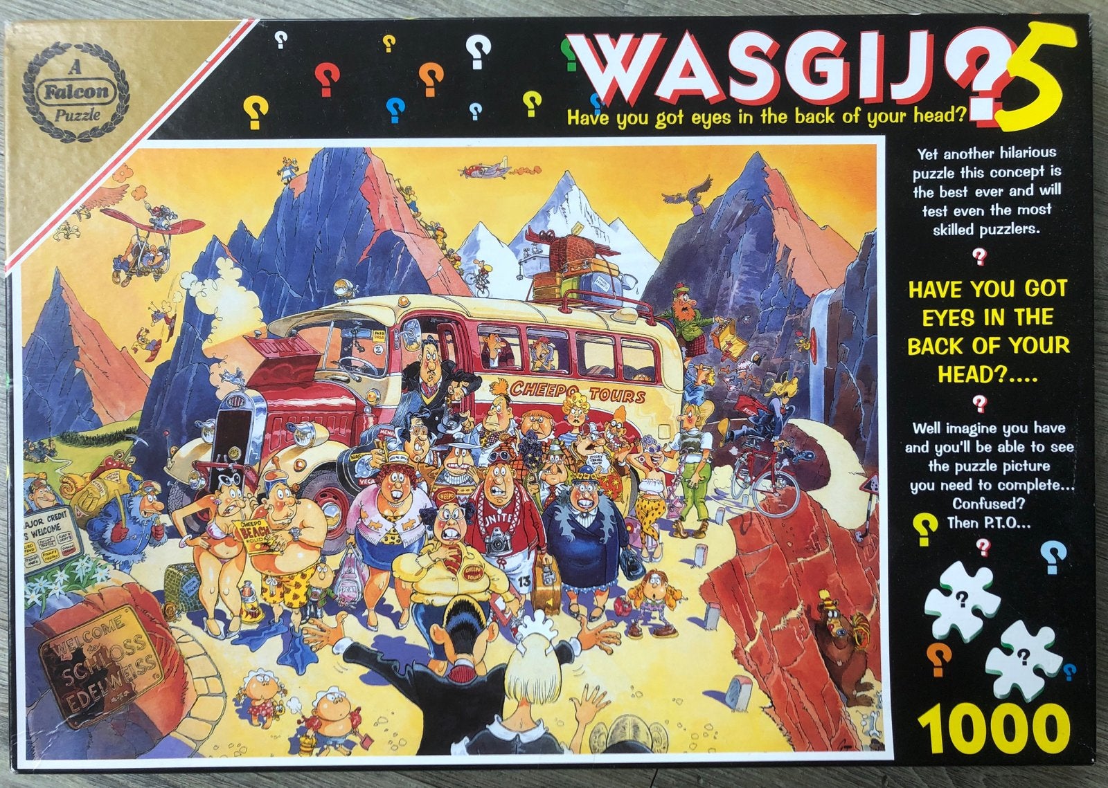 Wasgij Original 5: Have You Got Eyes in the Back of Your Hea, Een of twee spelers, Ophalen of Verzenden, Zo goed als nieuw