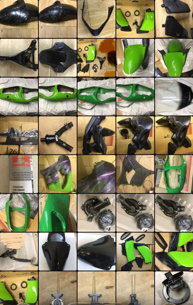 Te koop Kawasaki zx9r originele Kuipdelen en Onderdelen, Ophalen of Verzenden