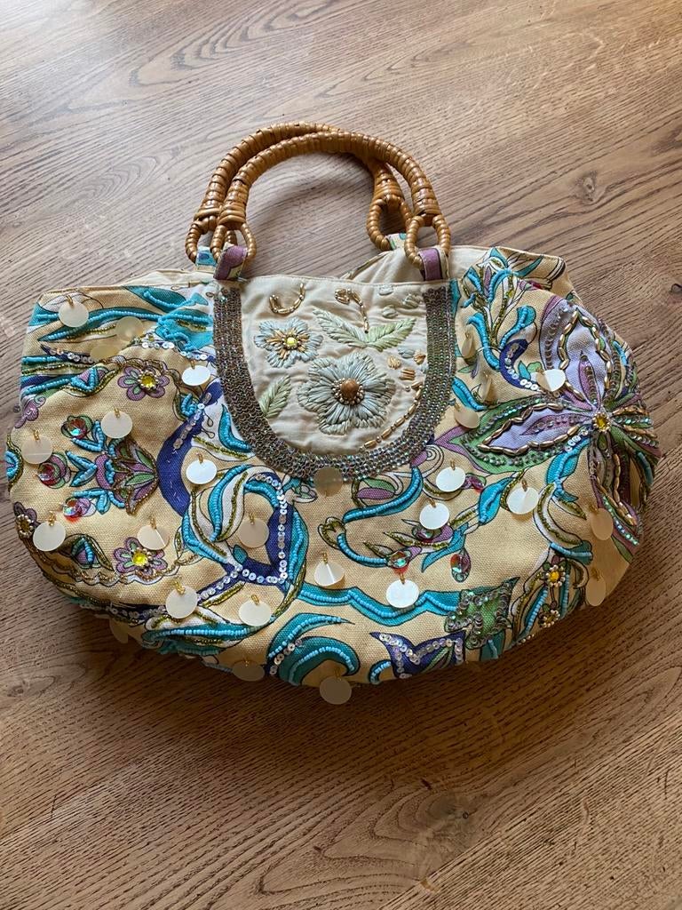 Zomerse tas, Sieraden, Tassen en Uiterlijk, Tassen | Damestassen, Ophalen of Verzenden, Zo goed als nieuw, Handtas