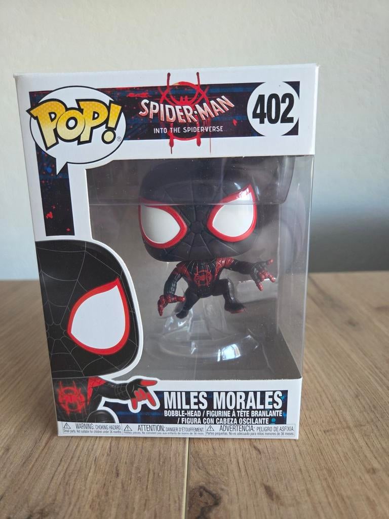 Funko Pop - Miles Morales 402, Ophalen of Verzenden, Zo goed als nieuw