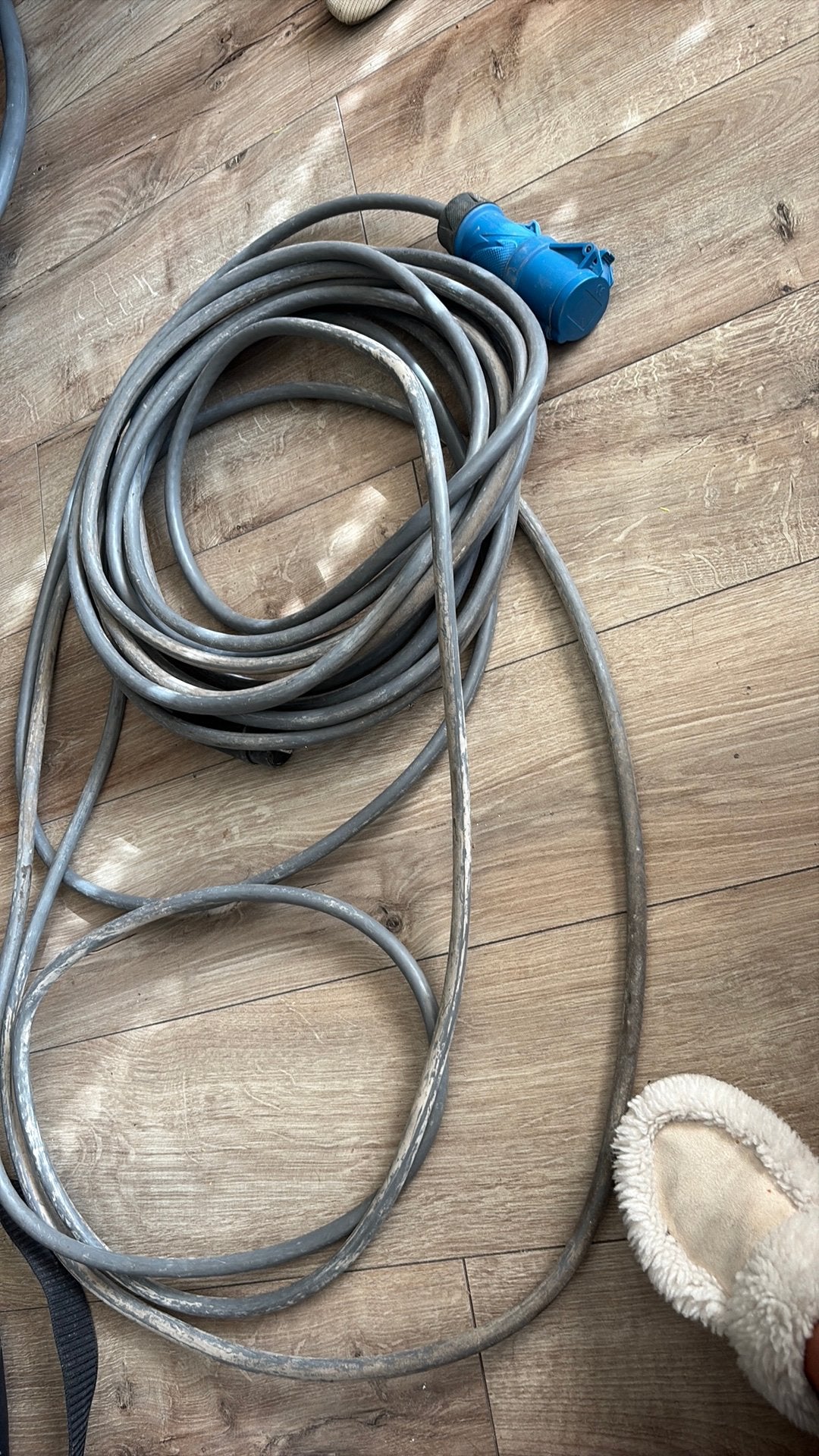 PU walstroomkabel, Ophalen of Verzenden, Gebruikt, Kabel of Snoer